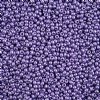 25 Grams of 8/0 Preciosa PermaLux Dyed Chalk Gloss Lavender Seed Beads