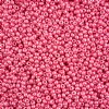 25 Grams of 8/0 Preciosa PermaLux Dyed Chalk Gloss Light Pink Seed Beads