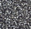 50g 8/0 Silverlined Grey Seed Beads