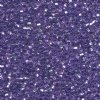 50 Grams of 8/0 Silverlined Solgel Violet Seed Beads