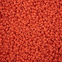50g 8/0 Opaque Orange Terra Intensive Seed Beads