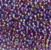 50g 8/0 Transparent Amethyst AB Seed Beads
