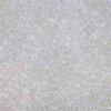 50g 8/0 Transparent Crystal Seed Beads