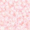50g 8/0 Transparent Light Pink AB Seed Beads