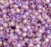 50g 8/0 Transparent Matte Light Amethyst AB Seed Beads