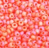 50g 8/0 Transparent Matte Orange AB Seed Beads