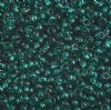 50g 8/0 Transparent Teal Seed Beads