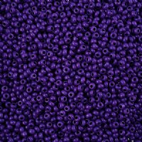 50g 8/0 Opaque Purple Terra Intensive Seed Beads