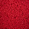 50g 8/0 Opaque Red Terra Intensive Seed Beads