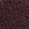 25g, 9/0 3-Cut Opaque Dark Wine Seed Beads