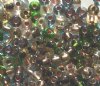 20 Gram Vial of 2/0 Transparent Copper Lined Earth Tone Mix