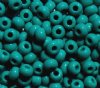 50g 2/0 Opaque Turquoise Seed Beads