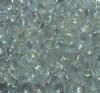 50g 2/0 Transparent Crystal AB Seed Beads