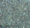 20 Gram Vial of 2/0 Transparent Crystal AB Seed Beads