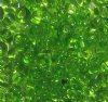 50g 2/0 Transparent Green Seed Beads