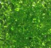 20 Gram Vial of 2/0 Transparent Chartreuse Green Seed Beads