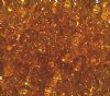 20 Gram Vial of 2/0 Transparent Light Orange Seed Beads