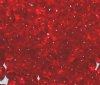 20 Gram Vial of 2/0 Transparent Red Seed Beads
