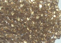 25g 3.5mmx 3.5mm Gold Lined Crystal Triangles