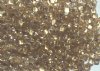 25g 3.5mmx 3.5mm Gold Lined Crystal Triangles