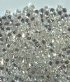 25g 3.5mmx 3.5mm Silver Lined Crystal Triangles