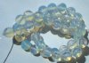 16 inch strand of 10mm Round Synthetic Fire Opal