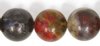 16 inch strand of 10mm Fancy Agate Round Beads