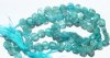 13 inch strand of 6x3mm Green Apatite Flat Coin Beads