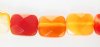 16 inch strand of 14x10mm Faceted Rectangle Carnelian Beads