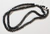 16 inch strand of 3x4mm Rondelle Spacer Hematite Beads