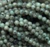 16 inch strand of 6mm Round Sesame Jasper Beads