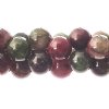 16 inch strand of 8mm Round Dyed Tourmaline Beads