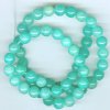 16 inch strand of 8mm Round Green Hemimorphite Beads