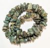16 inch strand of Natural Medium Chinese Turquoise Chips