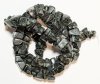 16 inch strand of Rainforest Jade Chips