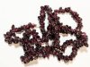 16 inch strand of Smooth Garnet Chips