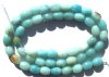 16 inch strand of 8x6mm Amazonite Oval Beads