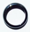 1 22mm Hematite Finger Ring / Connector Ring