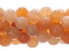 16 inch strand of 4mm Round Peach Aventurine Beads