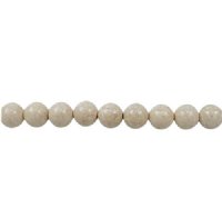 16 inch strand of 4mm Round River Stone Beads