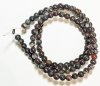 16 inch strand 4mm Dark Breciatee Jasper Beads