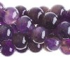 16 inch strand 6mm Round Amethyst Beads