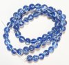 16 inch strand of 6mm Round Blueberry Quartz Beads