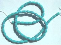 16 inch strand of  6x4mm Turquonite Ovals Beads