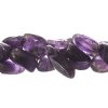 8 inch strand of 14x10mm Tumbled Amethyst Nugget Beads