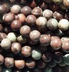 16 Inch Strand of 8mm Round Crazy Horse Stone Beads