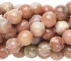 16 Inch Strand 8mm Round Lepidolite Beads