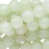 16 inch strand of 8mm Round New Jade Beads
