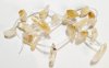 16 inch strand of 10-17mm Dye Yellow Quartz
