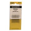 20, #10 Sharps Beadsmith Beading Needles (Blister Pack)